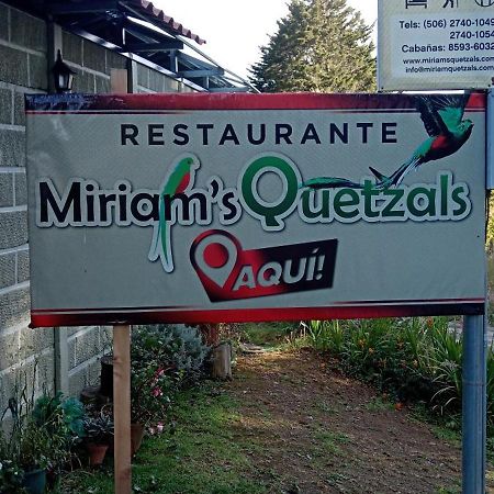 Miriam'S Quetzals Lodge San Gerardo de Dota Exterior foto